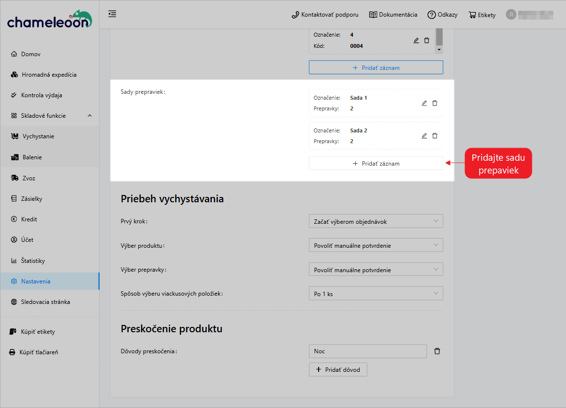 Picking - sada prepraviek